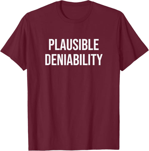 Plausible Deniability
