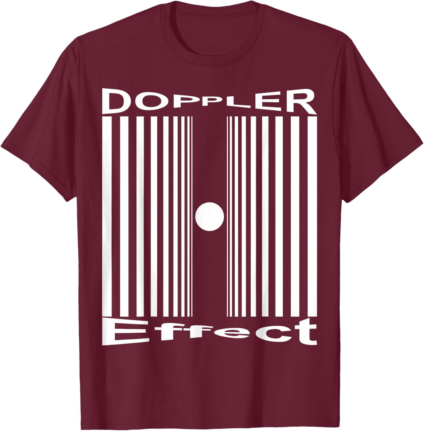 Sheldon Nerdy Doppler Effect Halloween Costume Science Gift T-Shirt - T-Shirt | Maroon