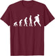 Flamenco Dance Evolution Dancer Spain Lover Flamenco Costume T-Shirt - T-Shirt | Maroon