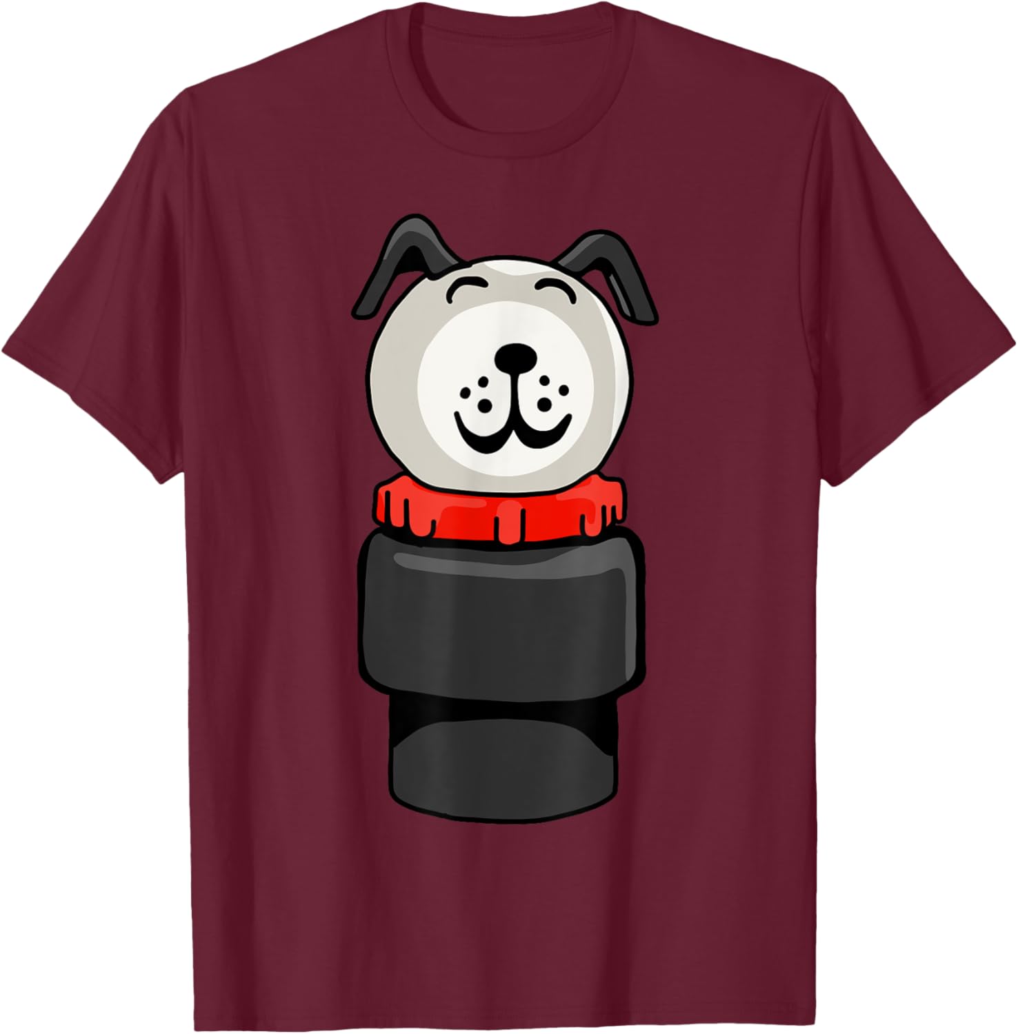 Little Round People Best Friends T-Shirt - T-Shirt | Maroon