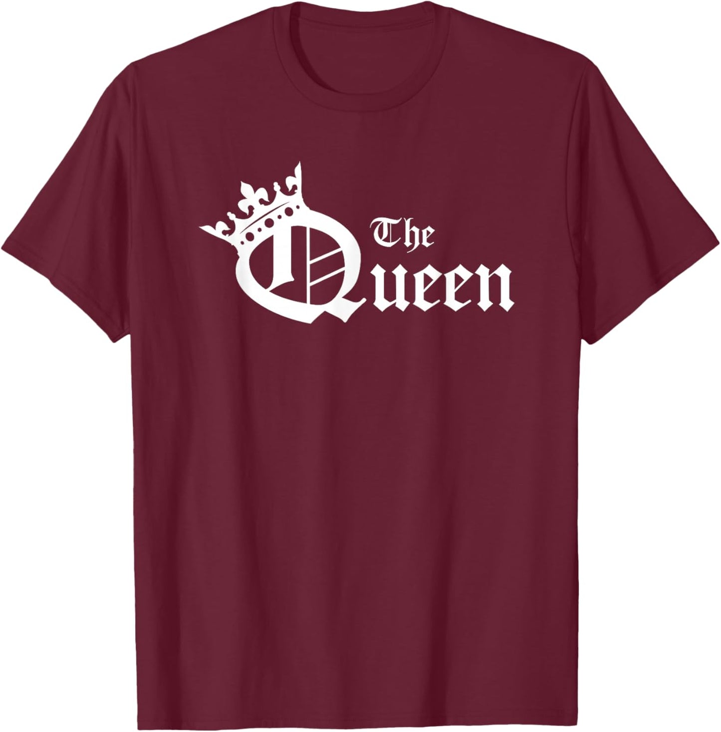 Matching Family Renaissance Festival, The Queen Ren Faire T-Shirt - T-Shirt | Maroon