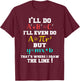 I'll Do A2 + B2 = C2 That's Where I Draw The Line Funny Math T-Shirt - T-Shirt | Maroon