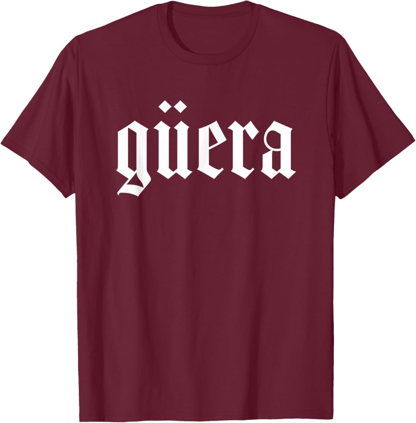 Guera Chola Chicana - Guera T-Shirt - T-Shirt | Maroon
