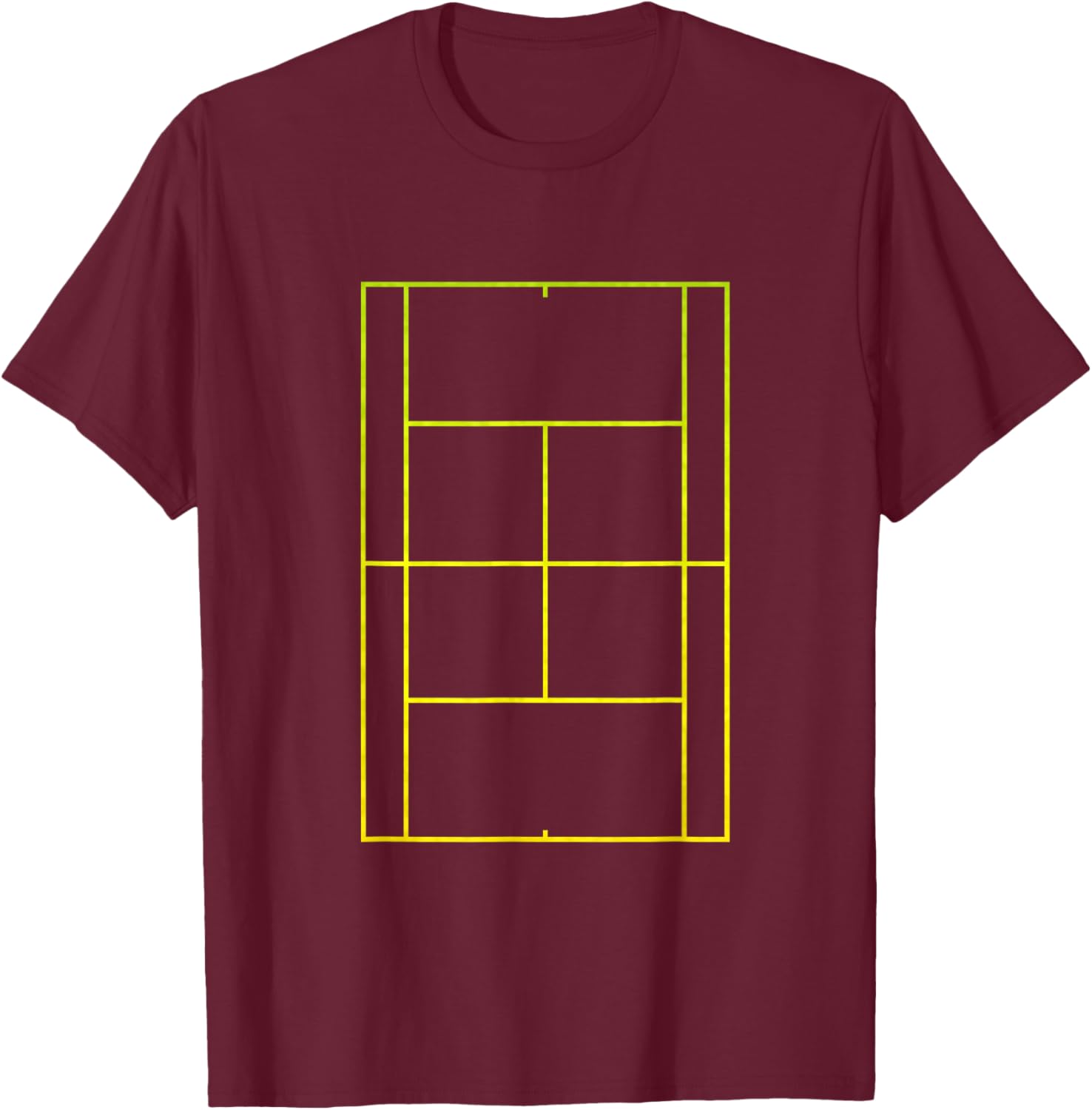 Tennis T-Shirt - T-Shirt | Maroon