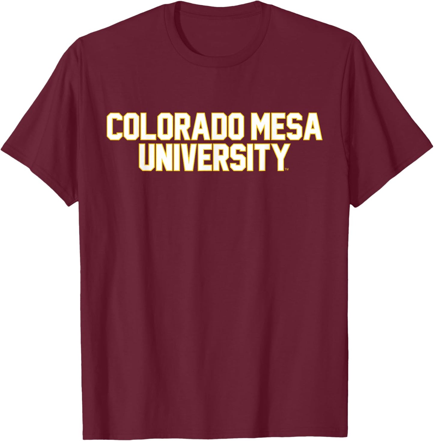 Colorado Mesa University Mavericks CMU T-Shirt - T-Shirt | Maroon