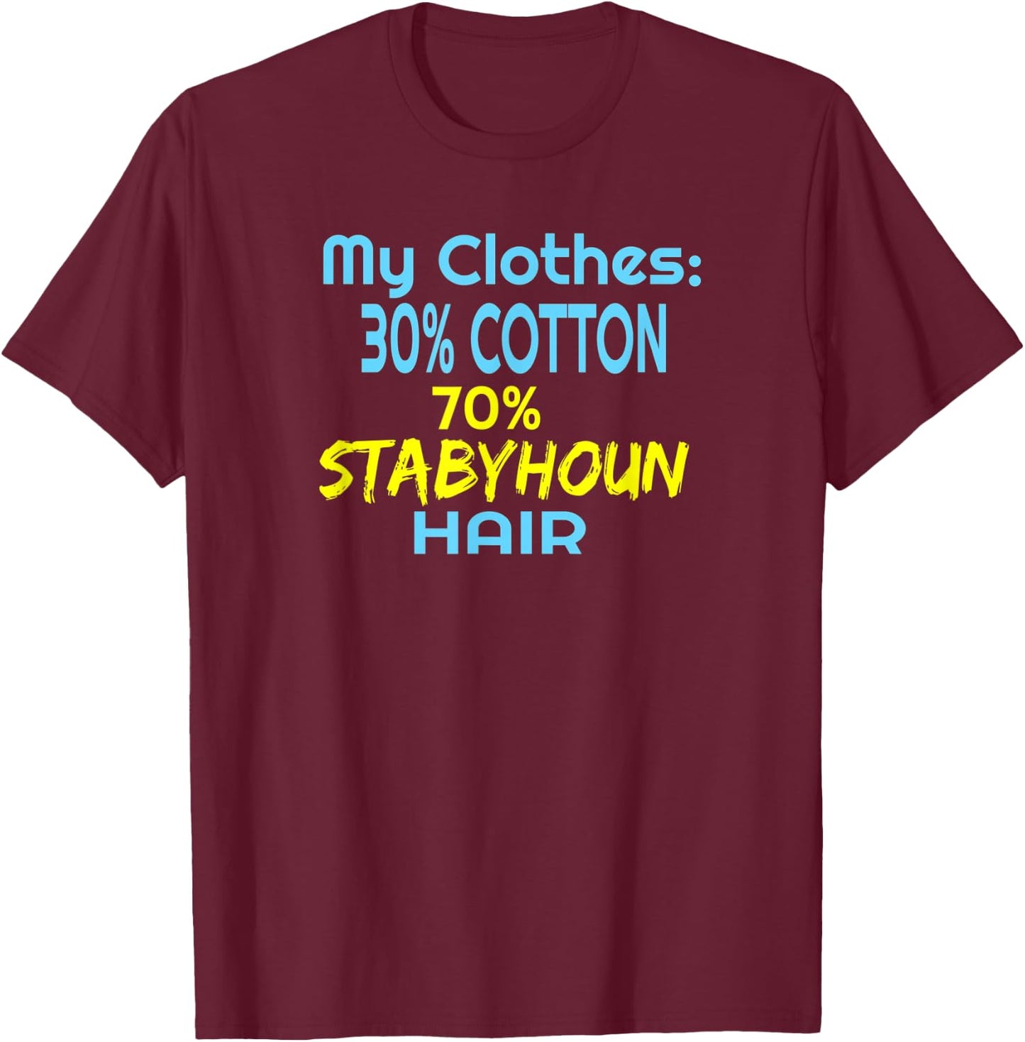 Stabyhoun Dog Love Hair Women Kids T-Shirt - T-Shirt | Maroon