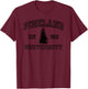 American Marauder: The Original Pineland University T-Shirt - T-Shirt | Maroon