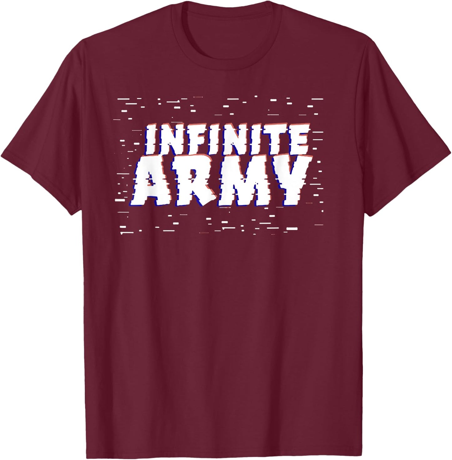Caylus Logo Gaming Infinite Army T-Shirt - T-Shirt | Maroon