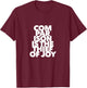 Comparison Is The Thief Of Joy quote be yourself unique T-Shirt - T-Shirt | Maroon