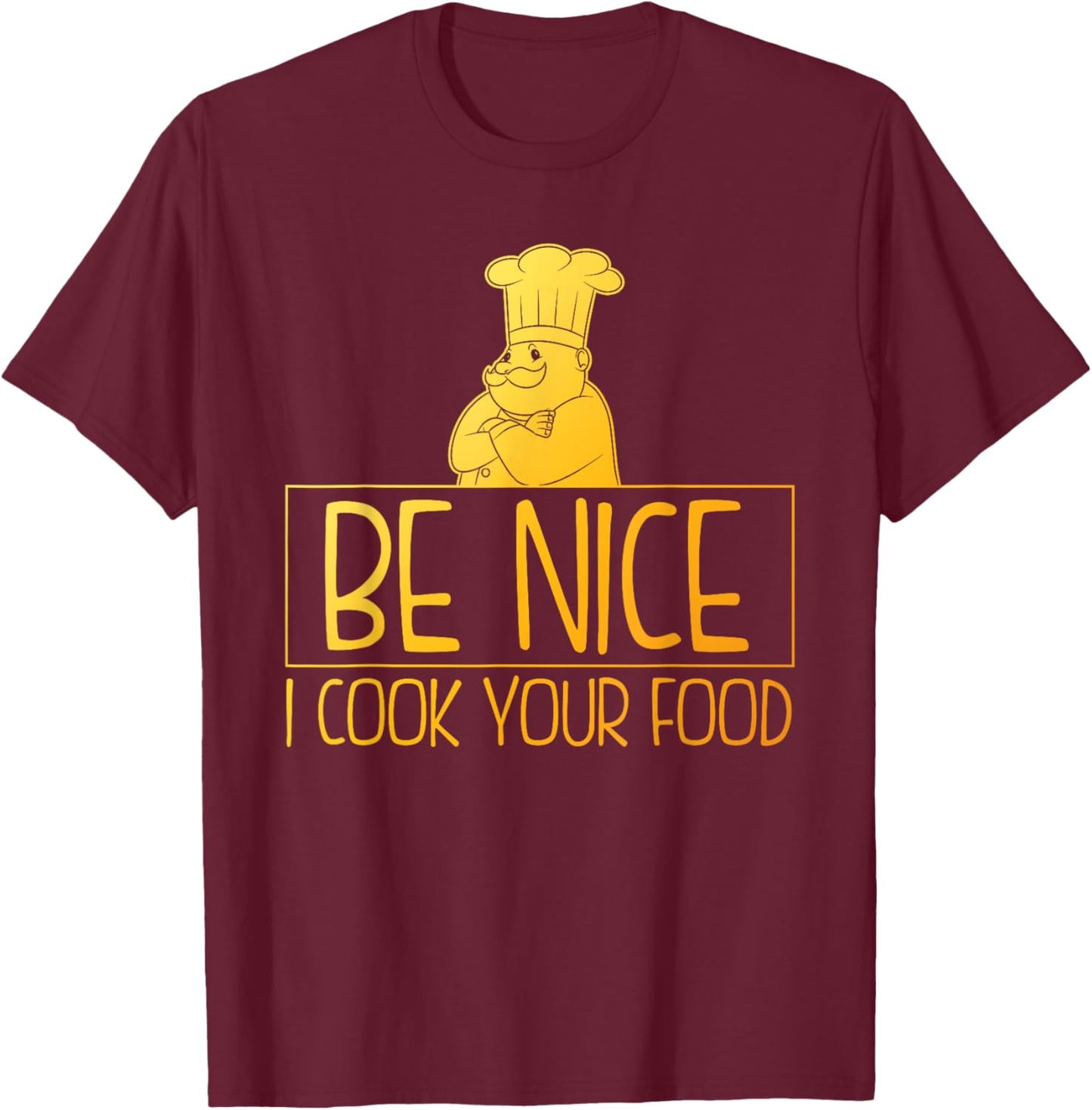 Funny Chef Art Women Pastry Sous Chef Culinary Cook T-Shirt - T-Shirt | Maroon