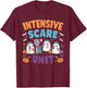 ICU Nurse Halloween Emergency Room Nursing Trick Or Treat T-Shirt - T-Shirt | Maroon