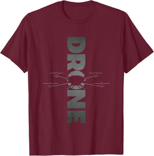 BASBO Quadcopter Drone Pilot , Small T-Shirt - T-Shirt | Maroon