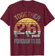 26th Years Wedding Anniversary Gifts For Couples Matching T-Shirt - T-Shirt | Maroon