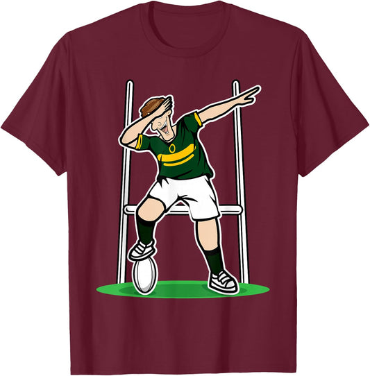 2020 South Africa Rugby Gift Springbok Rugby Fans T-Shirt - T-Shirt | Maroon