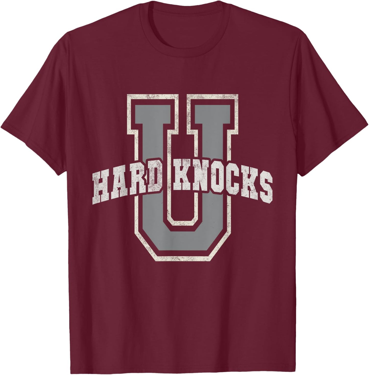 UNIVERSITY of HARD KNOCKS College Women Entrepreneur Purple T-Shirt - T-Shirt | Maroon