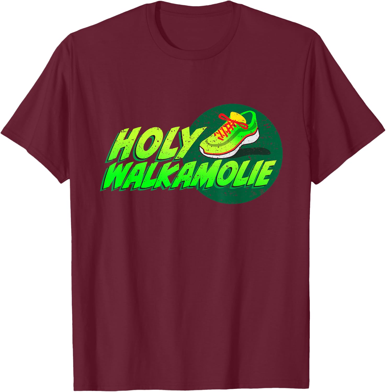 Holy Walkamole! T-Shirt - T-Shirt | Maroon