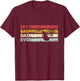 Best Dad Ever - Father Vintage Bagpipe T-Shirt - T-Shirt | Maroon