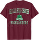 Granada Hills Charter High School Highlanders C1 T-Shirt - T-Shirt | Maroon