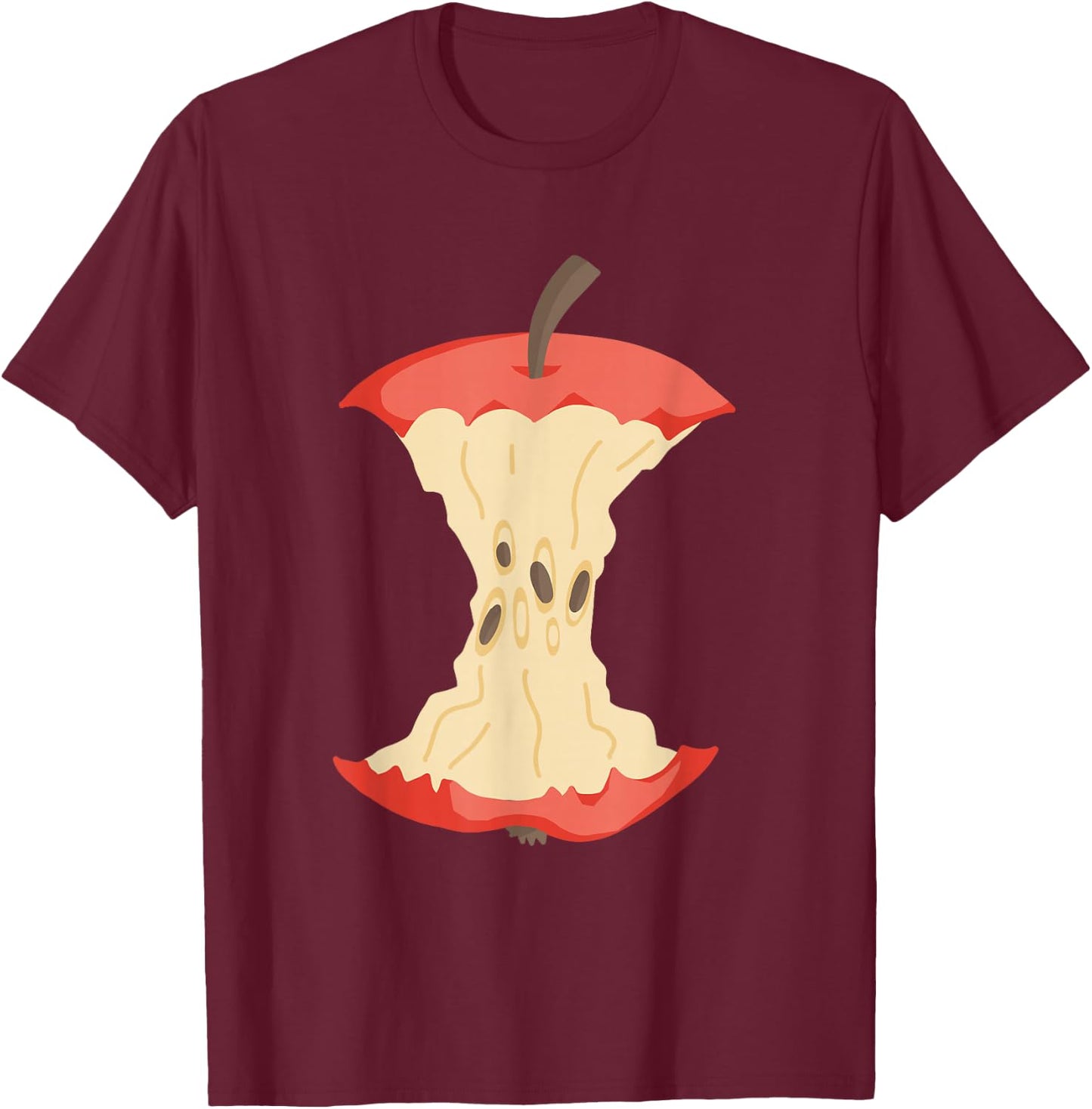 Apple core housing T-Shirt - T-Shirt | Maroon