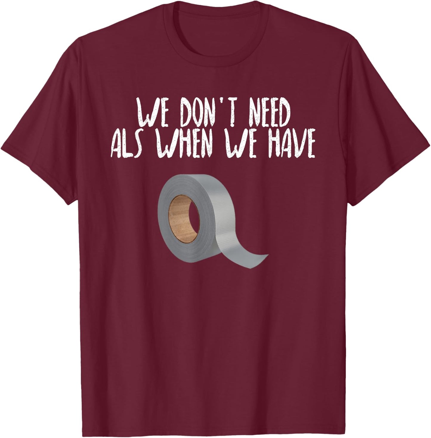 Funny EMS for EMTs Off Duty T-Shirt - T-Shirt | Maroon