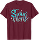 1. Swim Mom Swimmers Mothers Gift T-Shirt - T-Shirt | Maroon