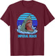 Imperial Beach Vacation Shark Theme Women Girls Kids T-Shirt - T-Shirt | Maroon