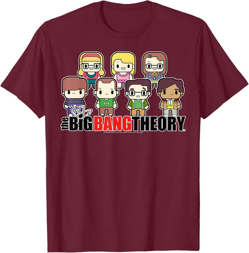 The Big Bang Theory Chibi Group Shot