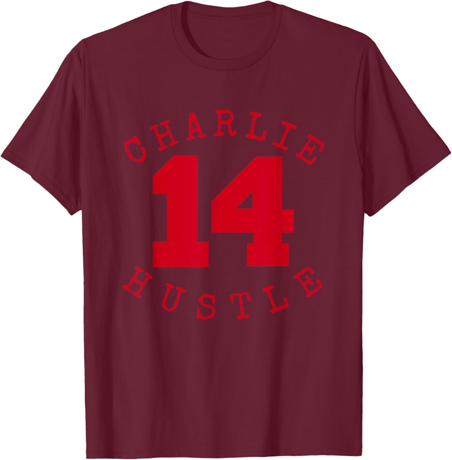 Charlie Hustle Cincinnati T-Shirt - T-Shirt | Maroon