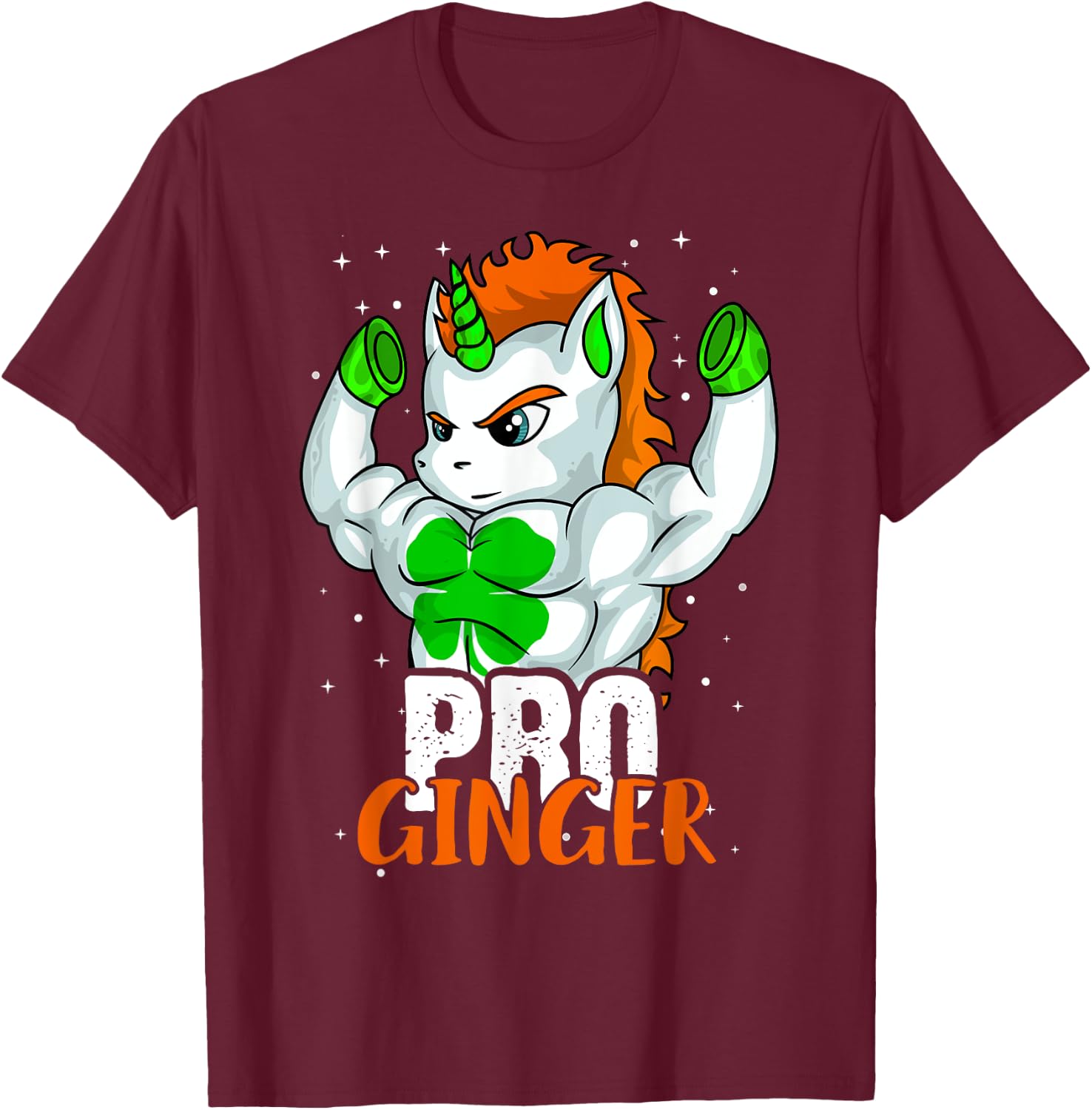 Pro Ginger Lives Matter Red Headed Kids Men Women Unicorn T-Shirt - T-Shirt | Maroon