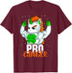 Pro Ginger Lives Matter Red Headed Kids Men Women Unicorn T-Shirt - T-Shirt | Maroon