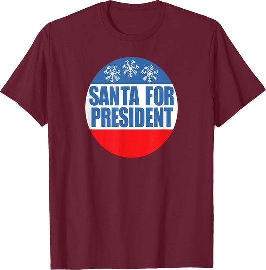 Solar Opposites Terry Santa For President T-Shirt - T-Shirt | Maroon