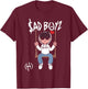 Junior H Tumbado Regional Mexican $ad Boyz Belico Corridos T-Shirt - T-Shirt | Maroon