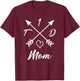 Type 1 Diabetic Mom T1D Diabetes Awareness Gifts T-Shirt - T-Shirt | Maroon