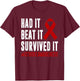 Stroke Awareness Funny Stroke Survivor T-Shirt - T-Shirt | Maroon