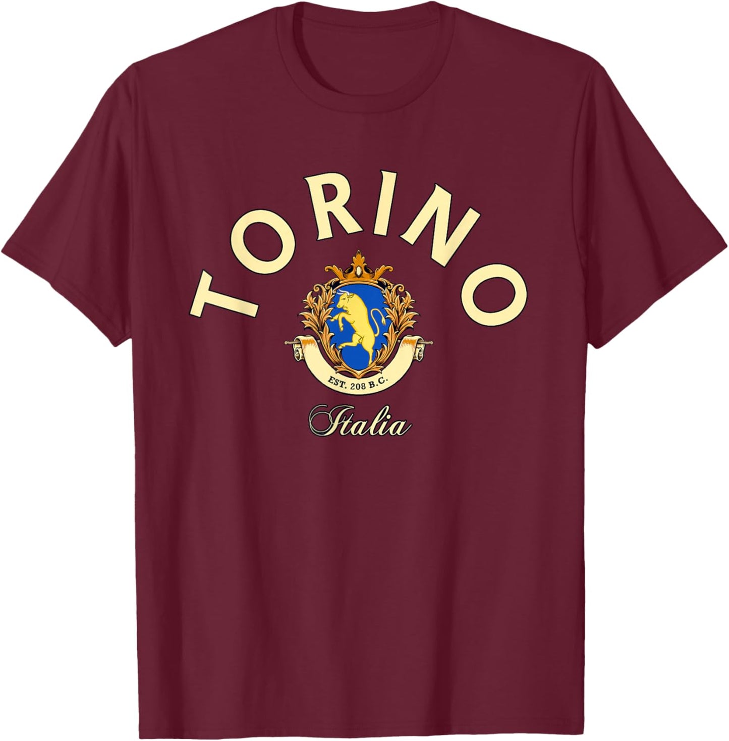 Torino Italia Torino trip Torino fan Torino Italy T-Shirt - T-Shirt | Maroon