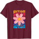 Autism Awareness Flower Acceptance Inclusion Love Support T-Shirt - T-Shirt | Maroon