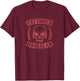 Tattooed Hooligan Motorcycle Biker Style Skull Irish Pride T-Shirt - T-Shirt | Maroon