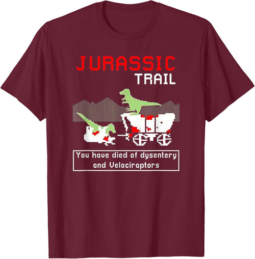 Jurassic Trail - You Have Died of Dysentery and Velociraptor