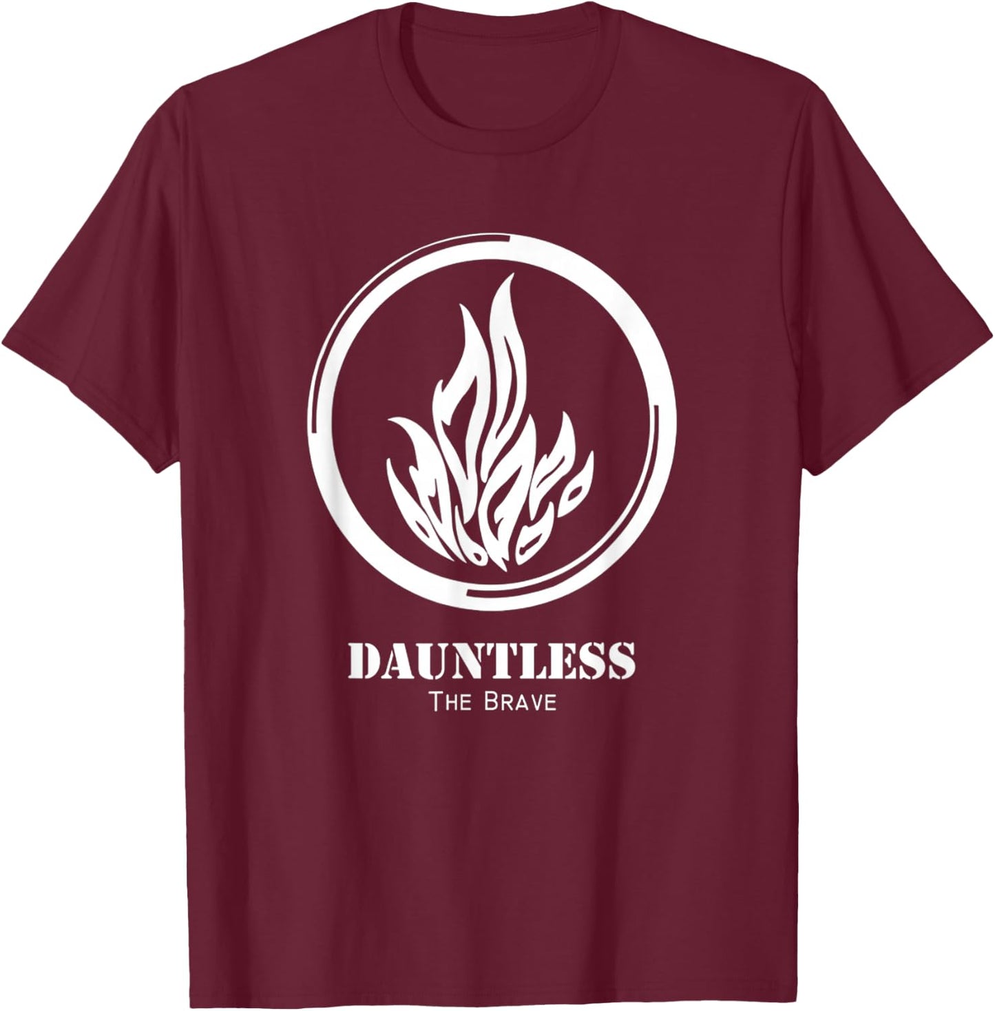 Dauntless, The Brave Faction T-Shirt - T-Shirt | Maroon
