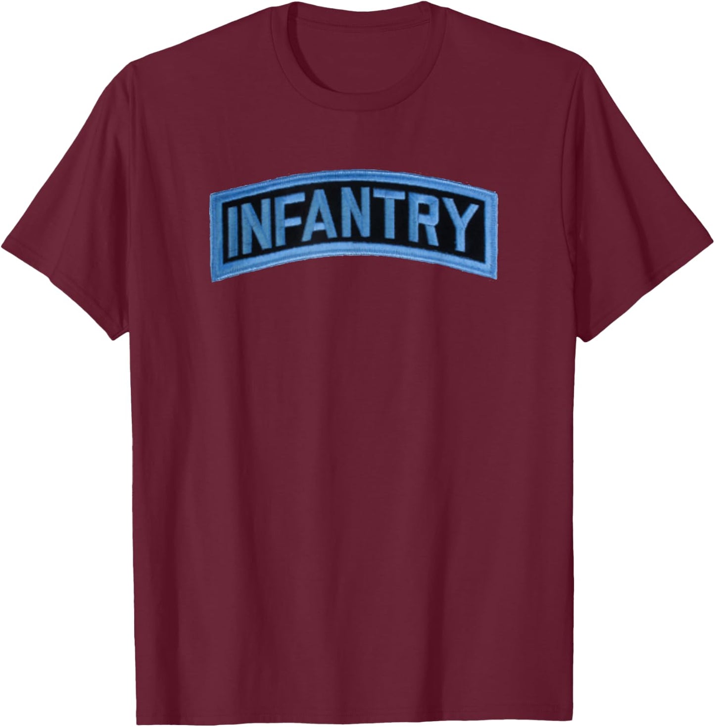 Infantry Tab Army 11-Bravo T-Shirt - T-Shirt | Maroon