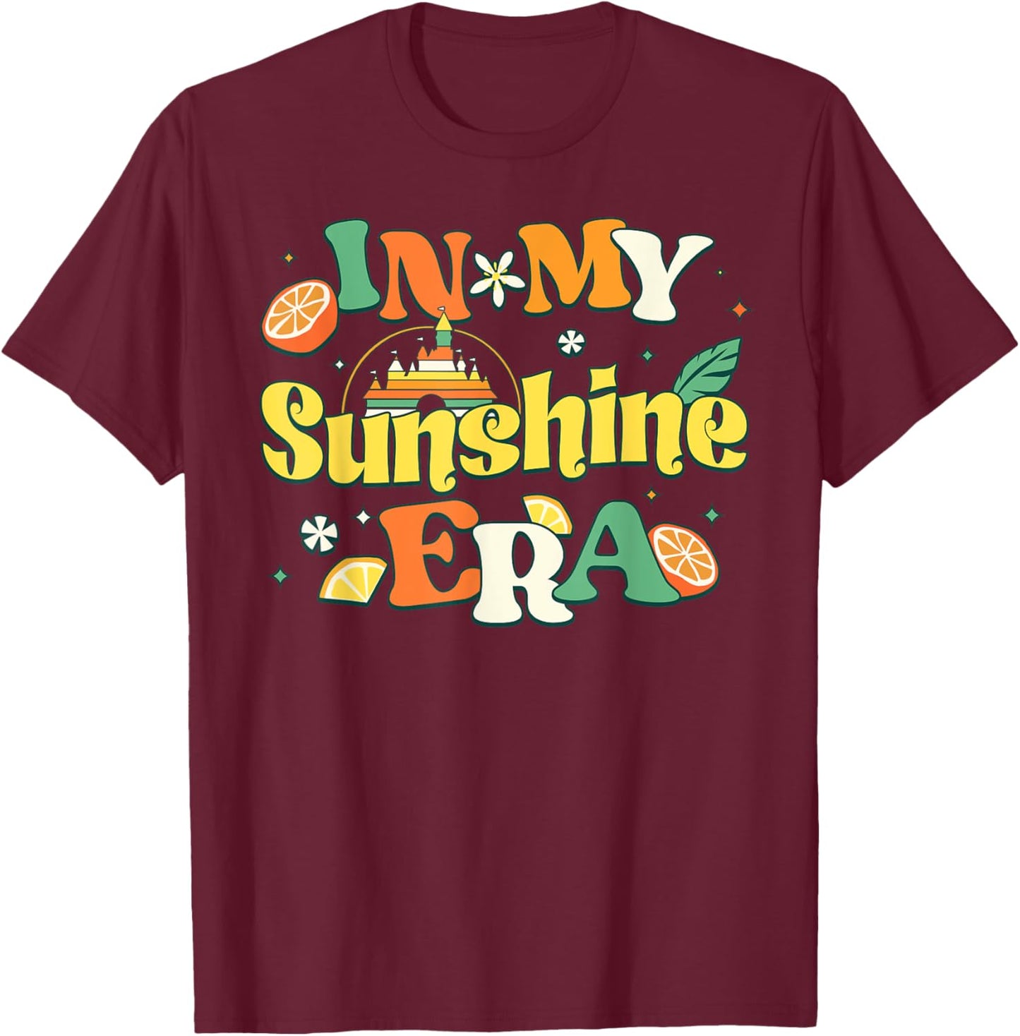 Bird In My Sunshine Era T-Shirt - T-Shirt | Maroon