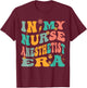 In My Nurse Anesthetist Era Retro CRNA T-Shirt - T-Shirt | Maroon
