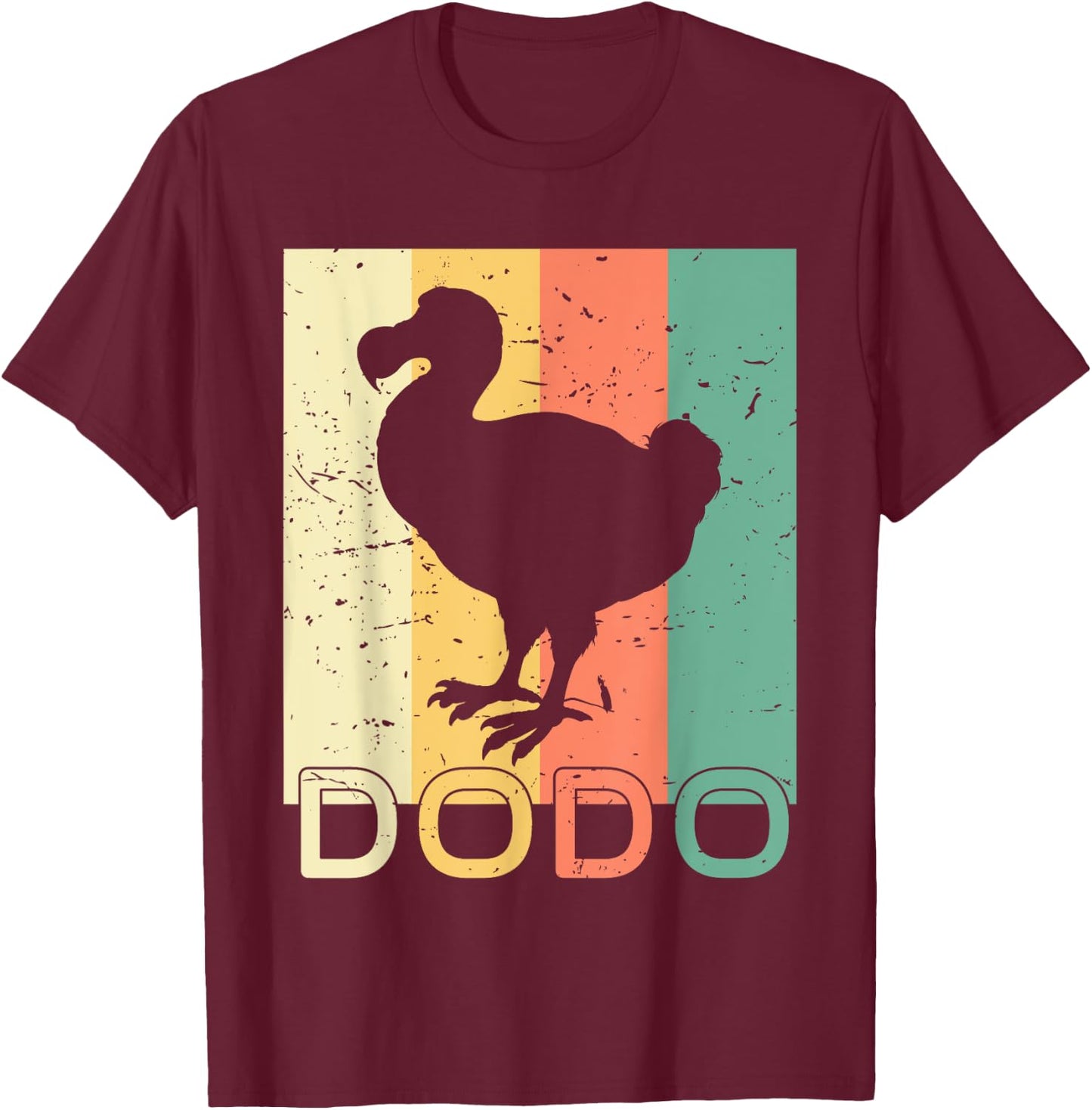 Dodo Bird T-Shirt - T-Shirt | Maroon