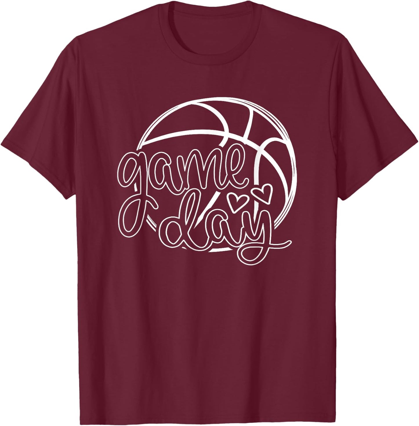 It's game day Basketball pride T-Shirt - T-Shirt | Maroon