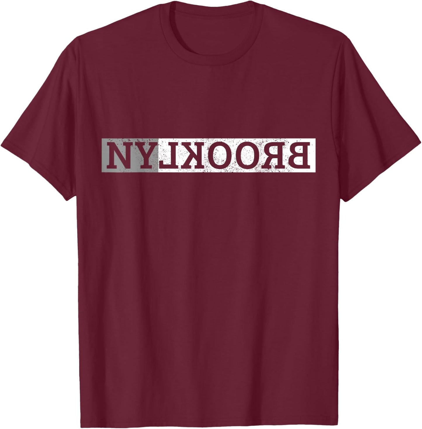 Brooklyn New York City NY NYC Souvenir T-Shirt - T-Shirt | Maroon