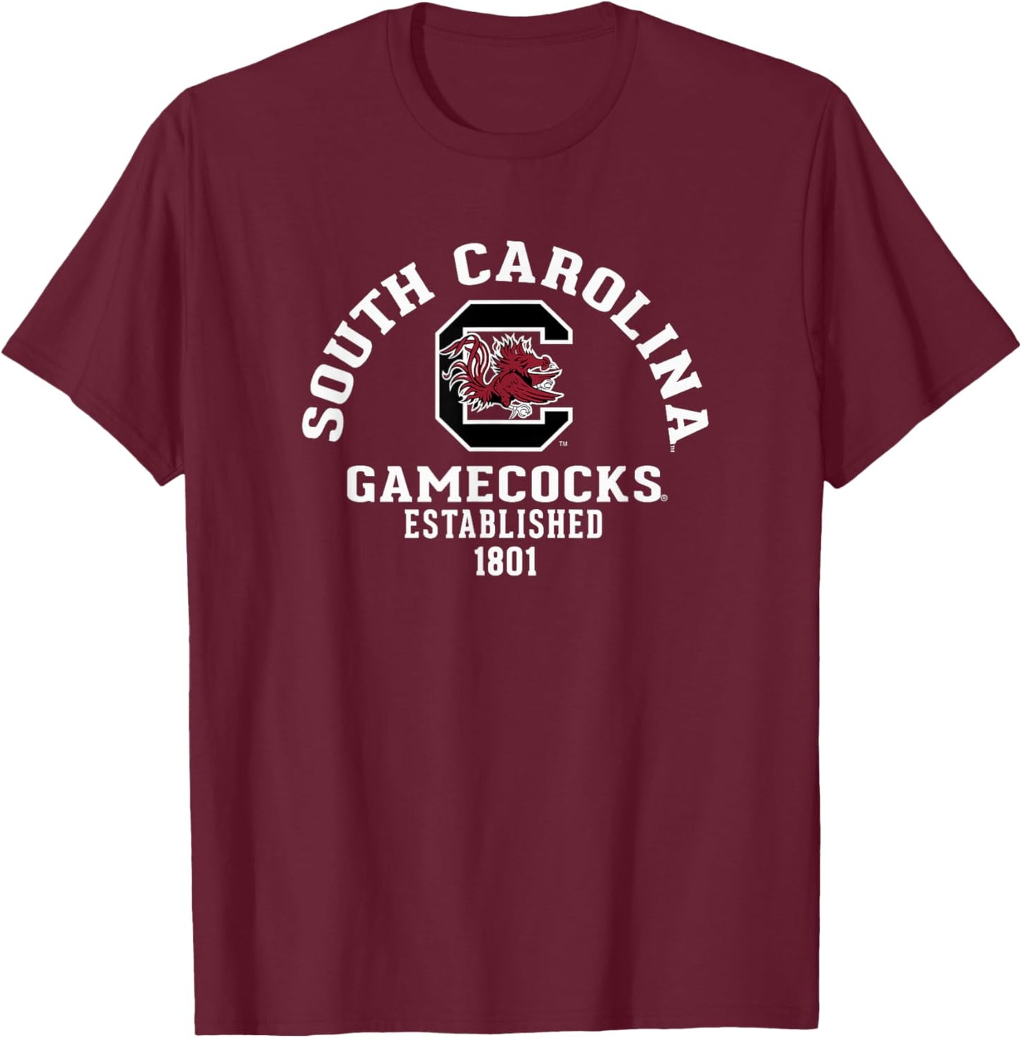 South Carolina Gamecocks Wondrous Officially Licensed T-Shirt - T-Shirt | Maroon