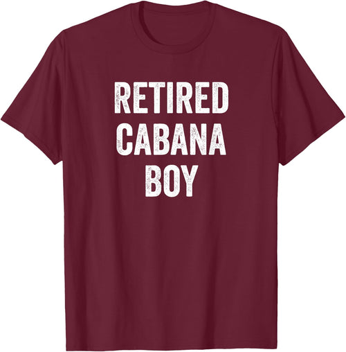 Retired Cabana Boy Pool Party Gift