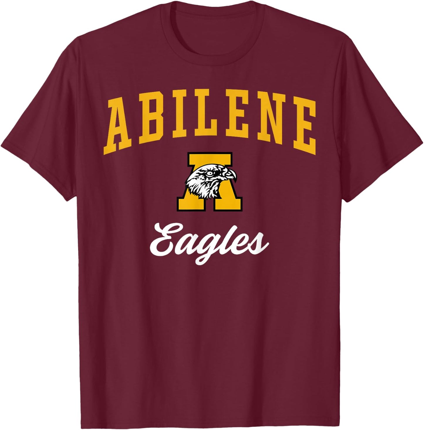 Abilene High School Eagles C3 T-Shirt - T-Shirt | Maroon