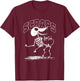 Corpse Bride Scraps Skeleton Dog Movie T-Shirt - T-Shirt | Maroon