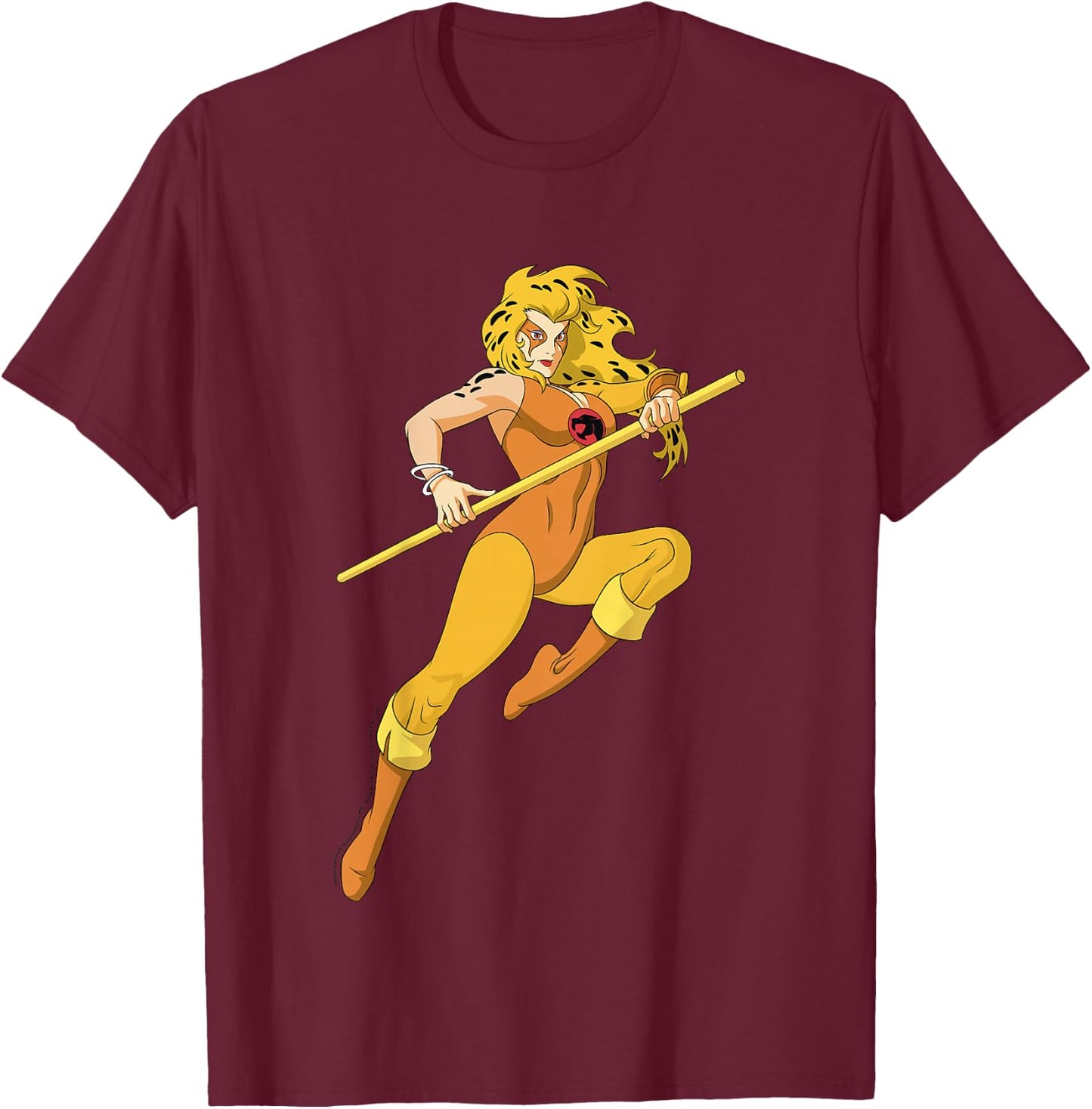 Kids ThunderCats Cheetara Portrait T-Shirt - T-Shirt | Maroon